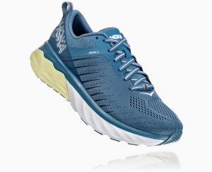 Hoka One One Arahi 3 Men's Recovery Shoes Aegean Blue/Plein Air | 69023WKXE