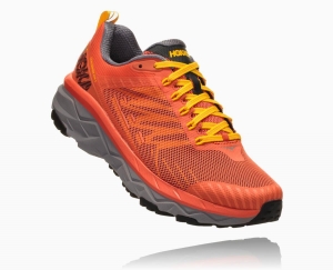 Hoka One One Challenger ATR 5 Men's Trail Shoes Nasturtium/Frost Gray | 10539HOYX