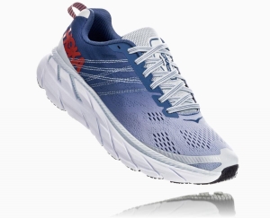 Hoka One One Clifton 6 Men's Recovery Shoes Plein Air/Moonlight Blue | 48350UKTF