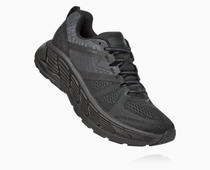 Hoka One One Gaviota 2 Men's Recovery Shoes Black/Dark Shadow | 06891YDLO