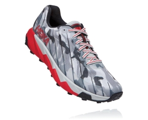 Hoka One One x Xterra Torrent Men's Trail Shoes Wild Dove/Red | 02674VDTS