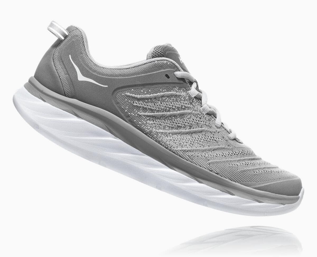 Hoka One One Akasa Men's Sneakers Frost Gray /Silver Sconce | 49867BTAM