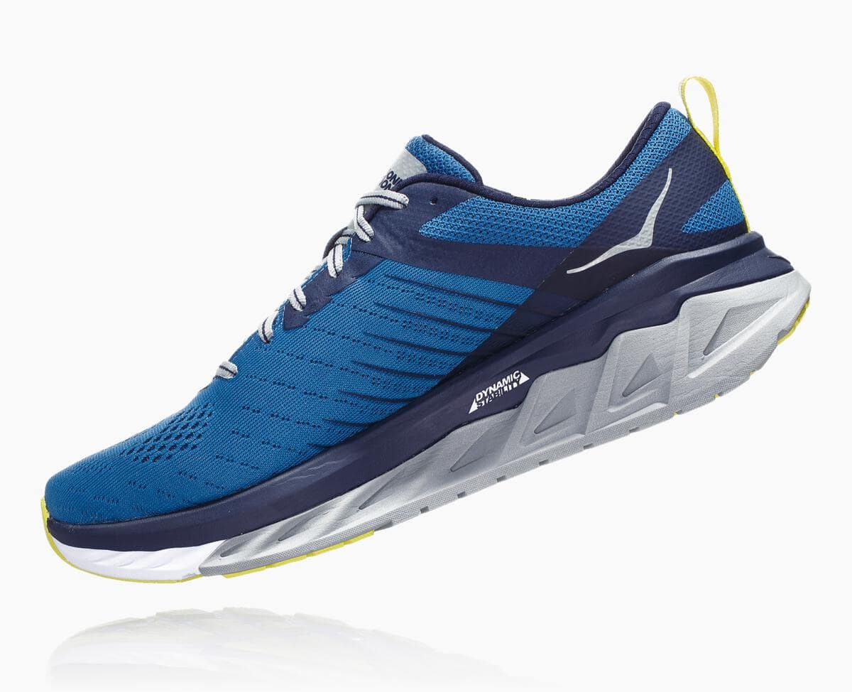 Hoka One One Arahi 3 Men's Recovery Shoes Blue Sapphire/Mood Indigo | 84927PFMY