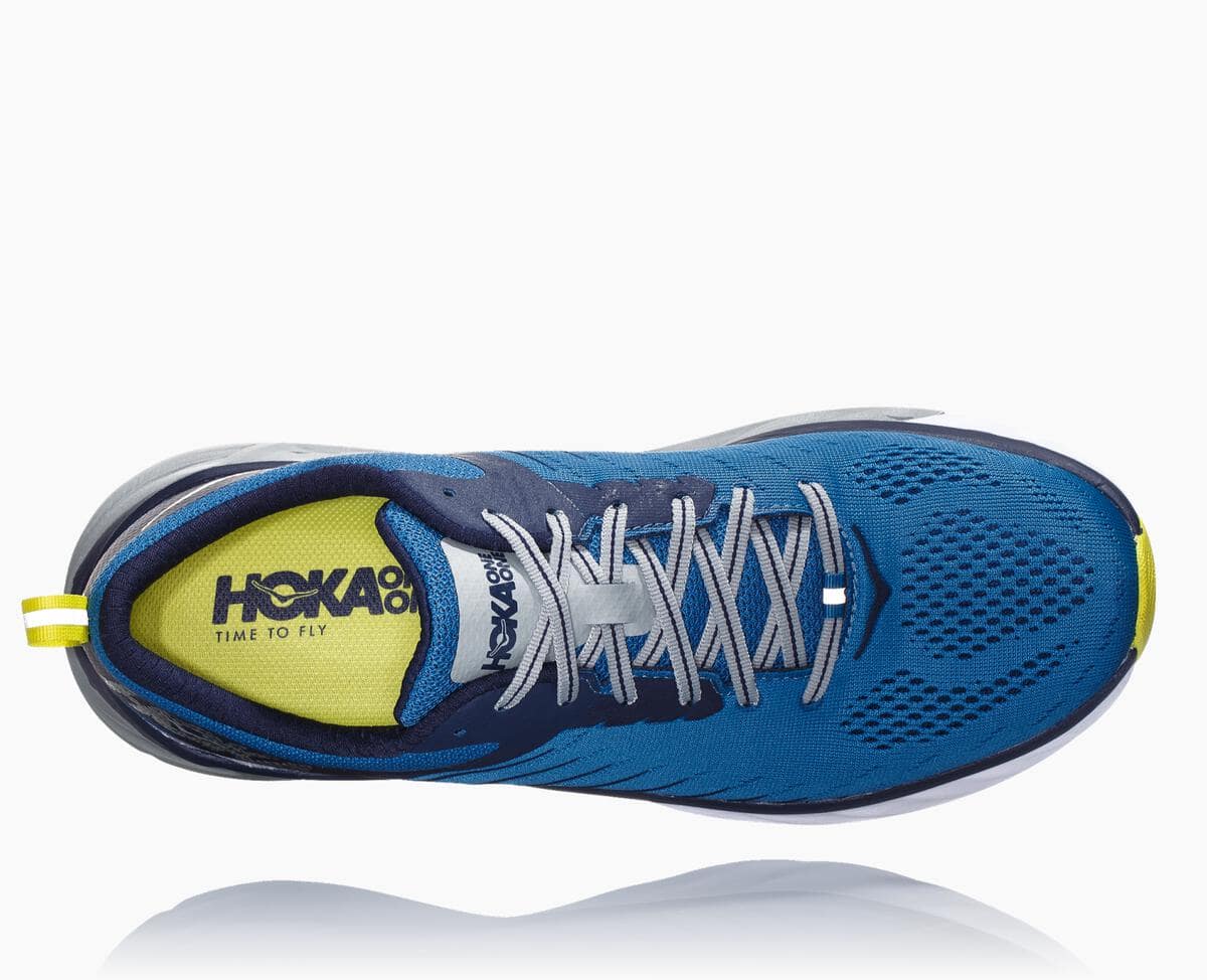 Hoka One One Arahi 3 Men's Recovery Shoes Blue Sapphire/Mood Indigo | 84927PFMY