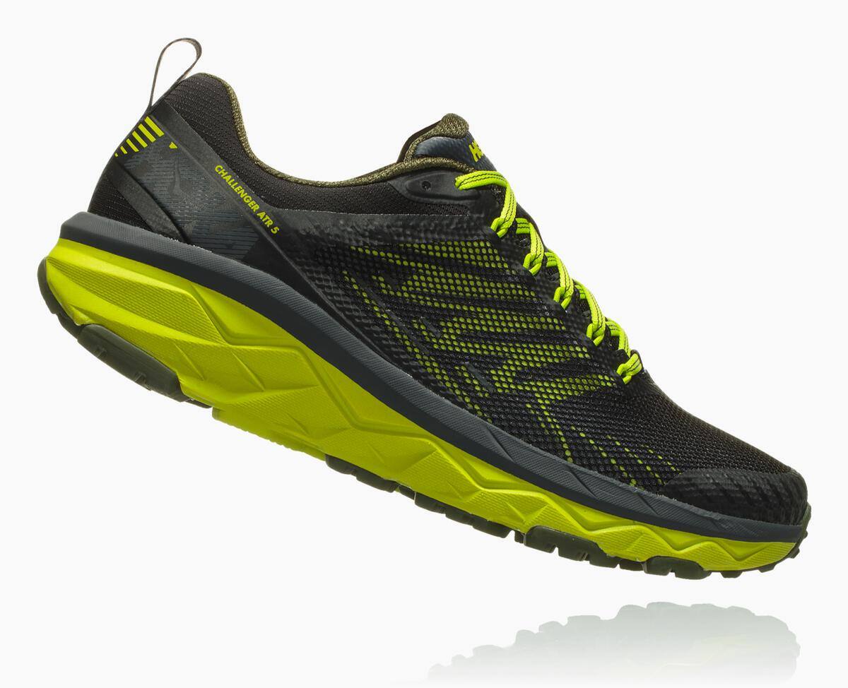 Hoka One One Challenger ATR 5 Men's Trail Shoes Ebony/Black | 09183NABJ