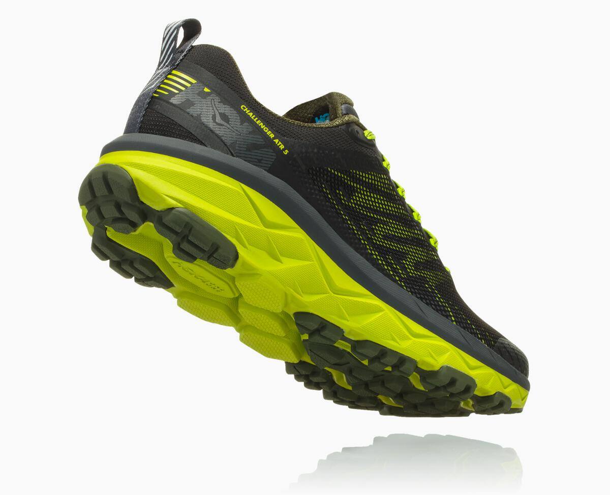 Hoka One One Challenger ATR 5 Men's Trail Shoes Ebony/Black | 09183NABJ