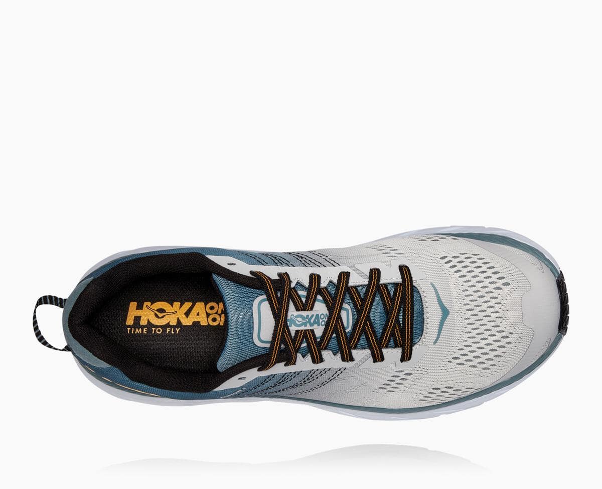 Hoka One One Clifton 6 Men's Recovery Shoes Lead/Lunar Rock | 16325YBUX