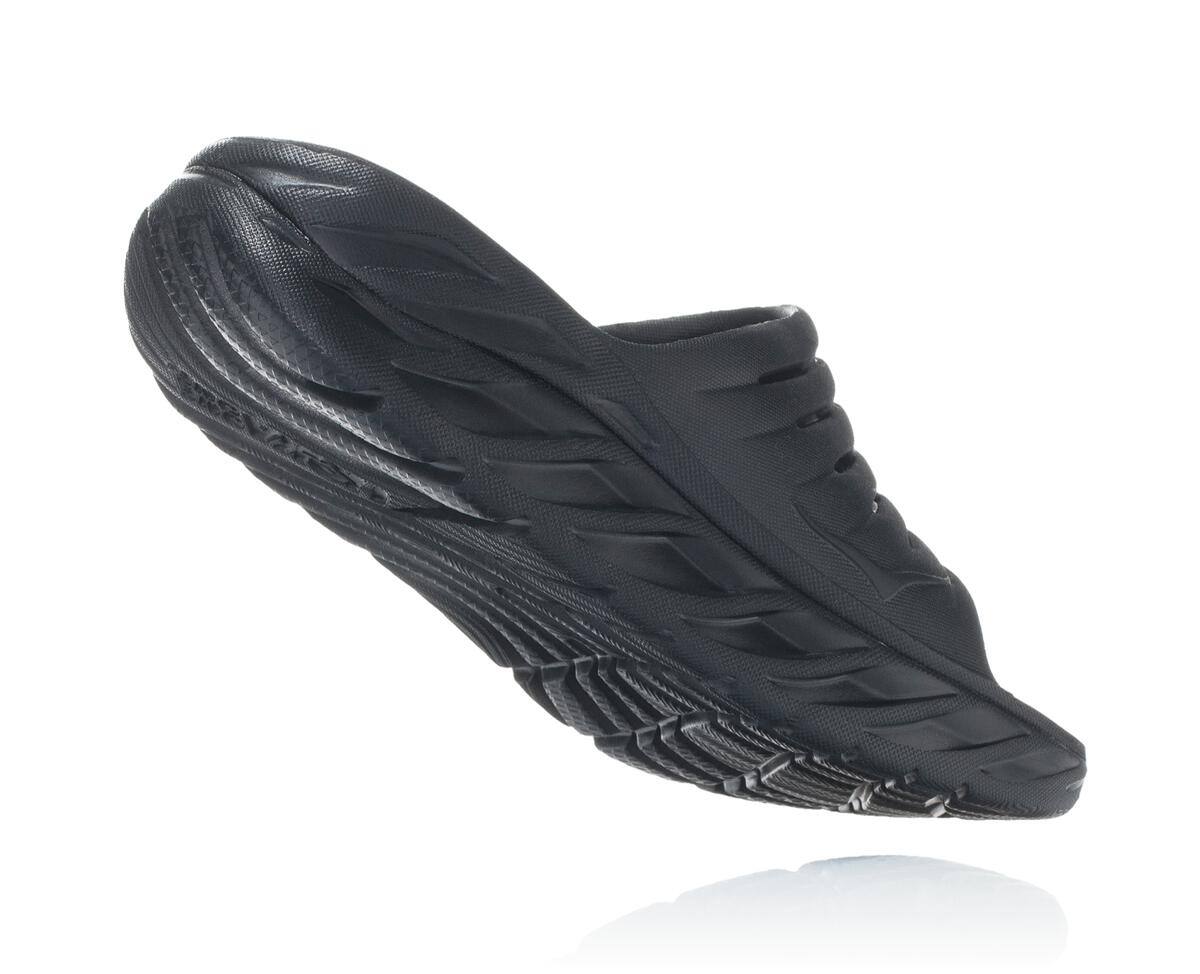 Hoka One One ORA Men's Recovery Sandals Black/Black | 23519BVZJ