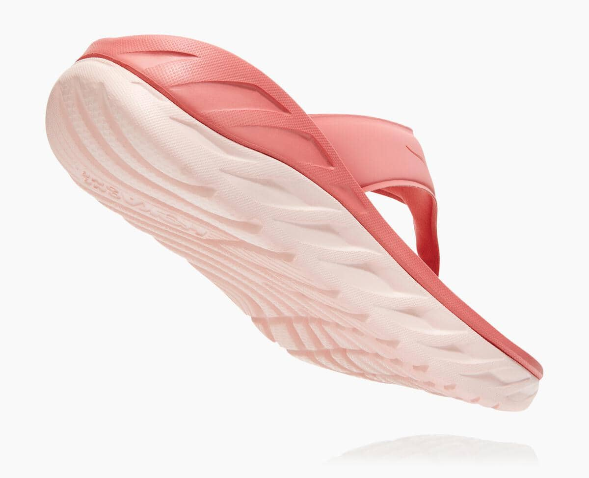 Hoka One One ORA Women's Flip Flops Lantana/Pink Salt | 75361NJIQ