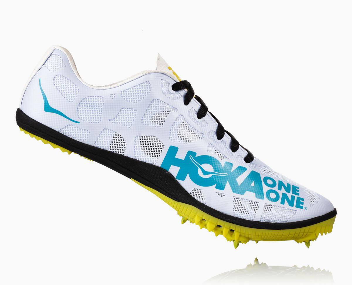 Hoka One One Rocket MD Men's Spikes Black/Cyan | 26905IAHV