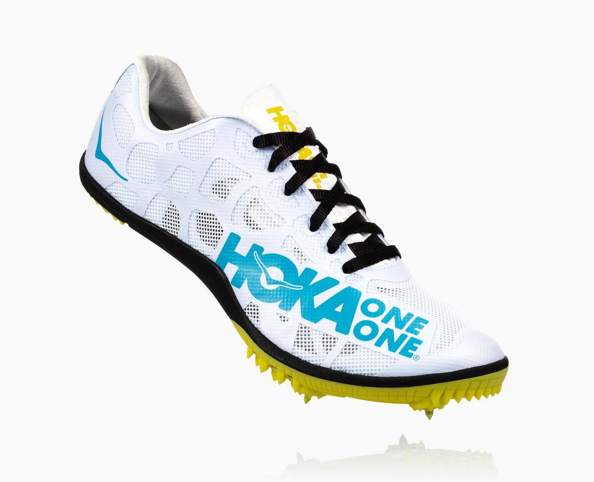 Hoka One One Rocket MD Men\'s Spikes Black/Cyan | 26905IAHV